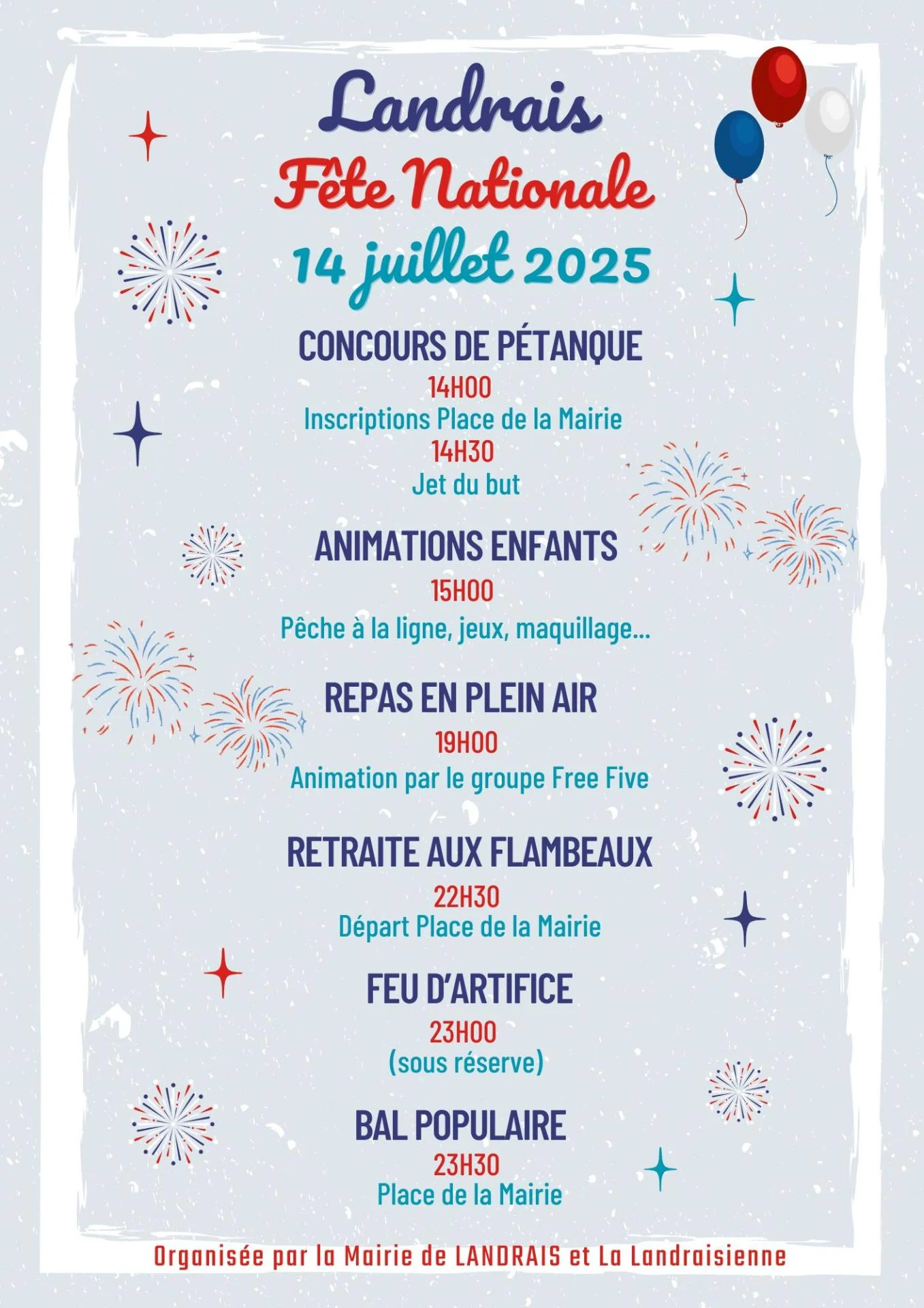 Affiche 14 juillet