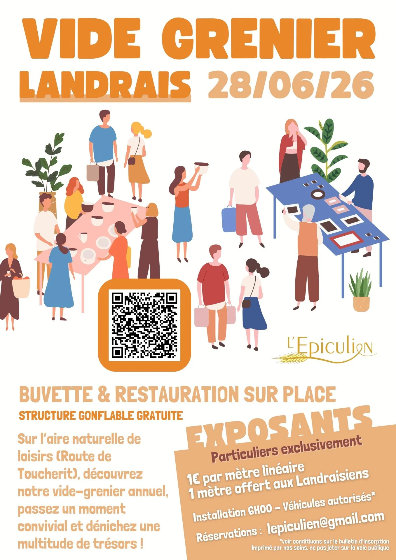 Vide grenier juin 2026